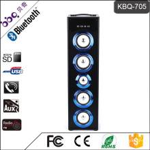 BBQ KBQ-705 45W 5000mAh Metal Antenna FM Speaker with Bluetooth with LED Disco Light